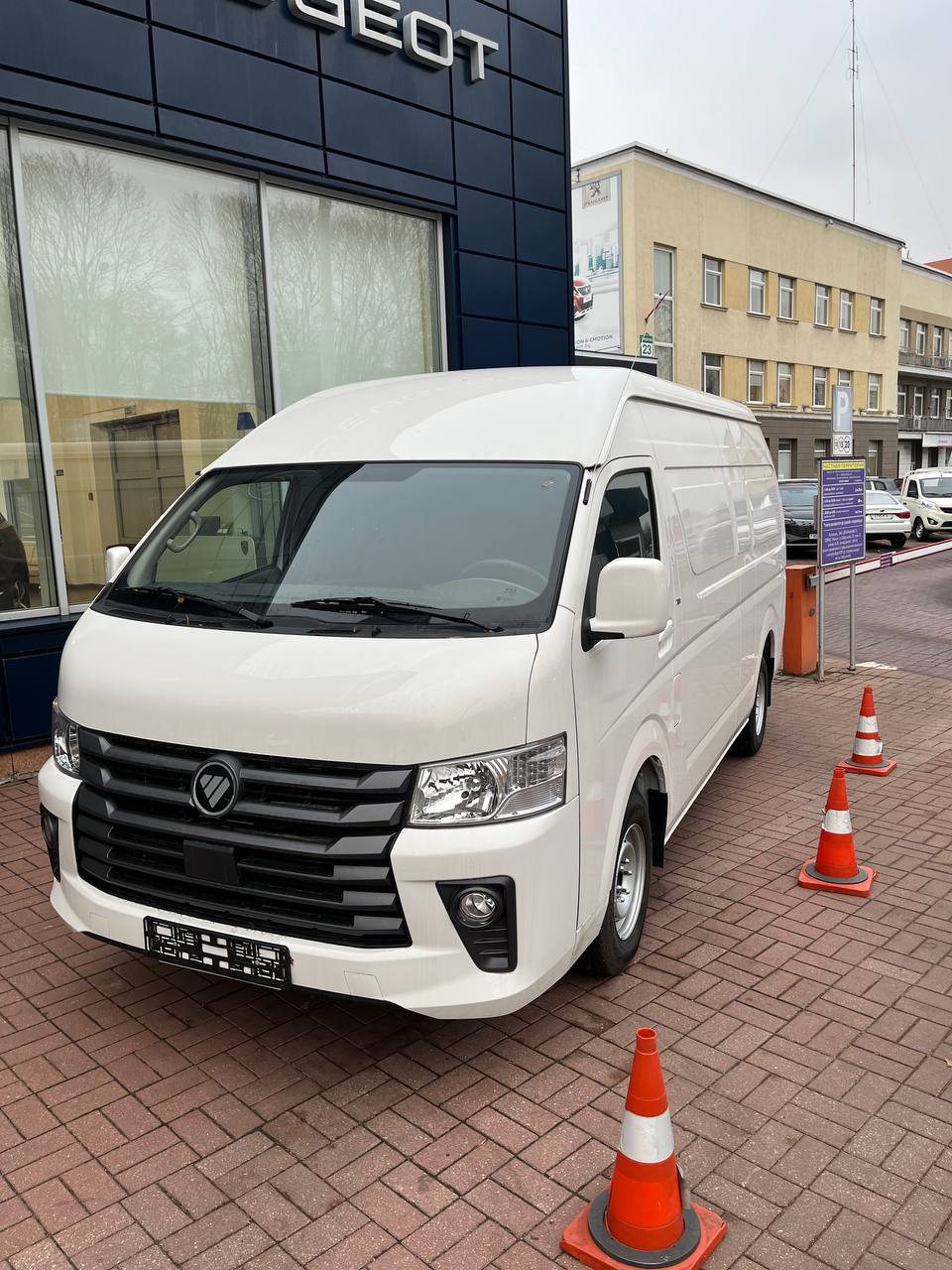 Переоборудование грузового микроавтобуса