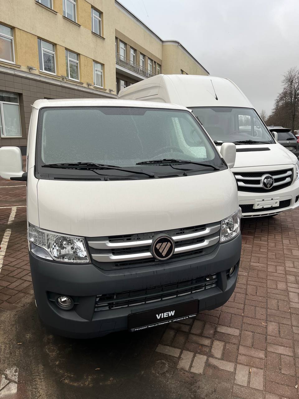 Переоборудование грузового микроавтобуса